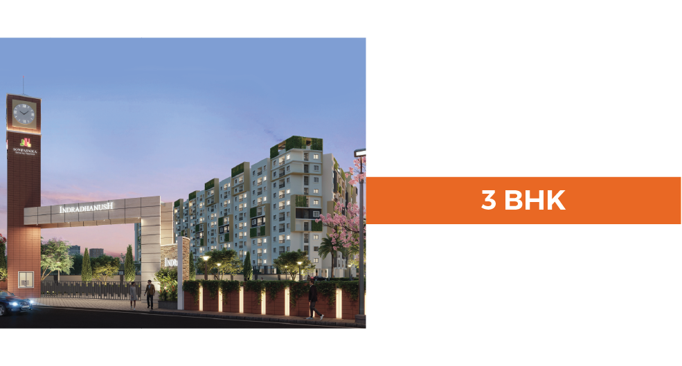  Sowparnika Shivadhanush starting at ₹ 31 Lac* Onwords Offers breathtaking studio apartments of 1 Bhk, 2 Bhk and 3 Bhk with Pre EMI Holiday, Fully Furnished Homes