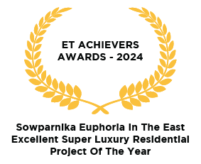 Sowparnika Euphoria in the East has received the distinguished title of Excellent Super Luxury Residential Project of the Year