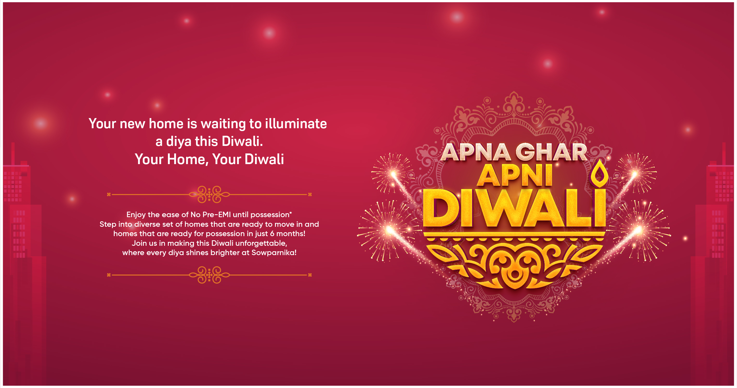 Celebrate Diwali with Sowparnika: Your Home, Your Diwali! 