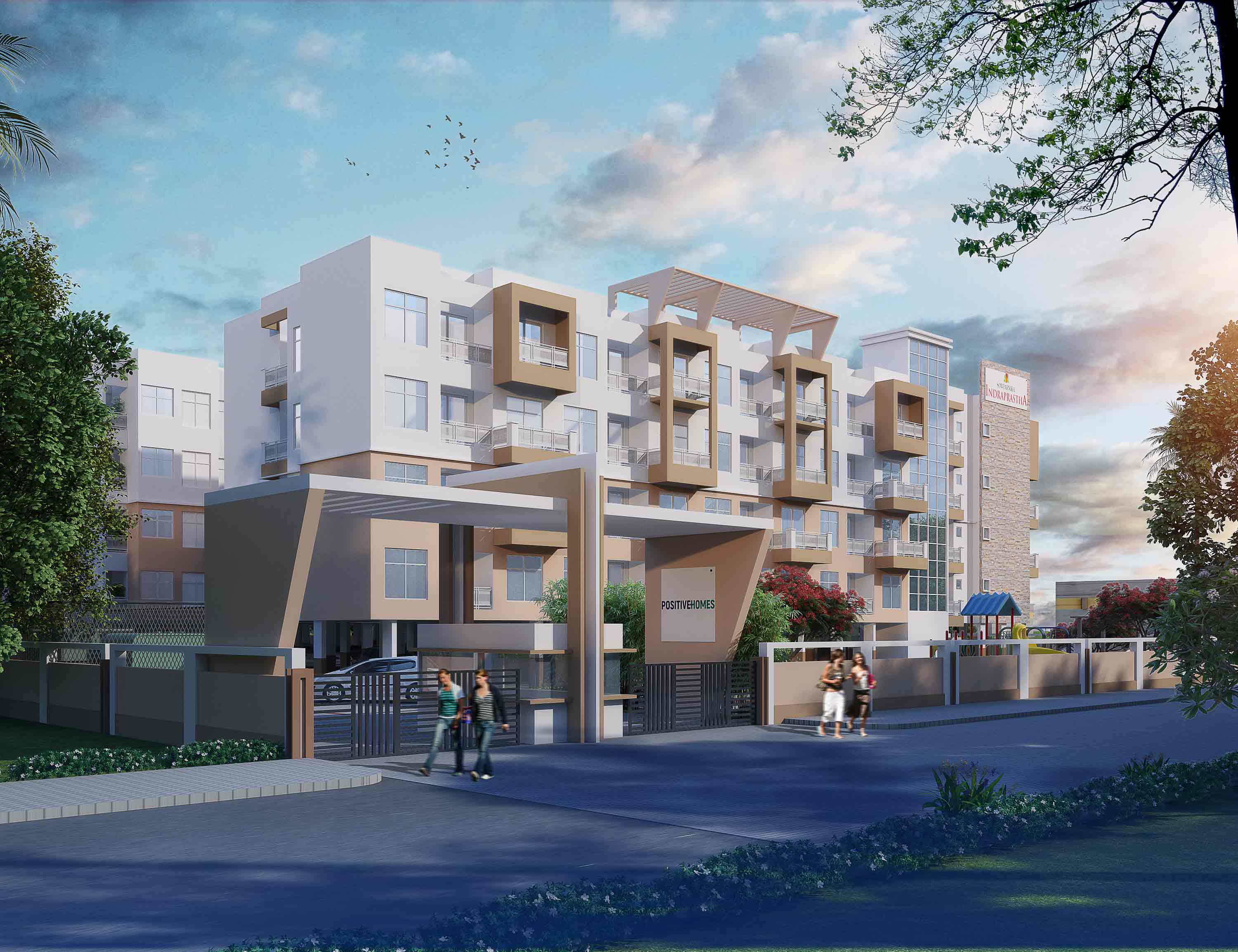 Indraprastha-Apartment-for-sale-in-Whitefield Exterior Entrance