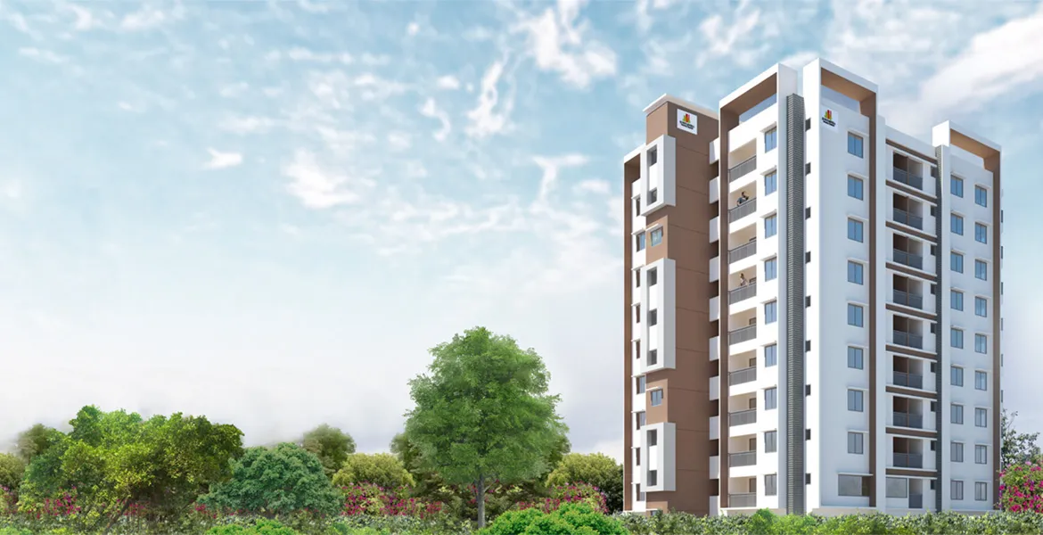 Sowparnika Signature tower elevation view